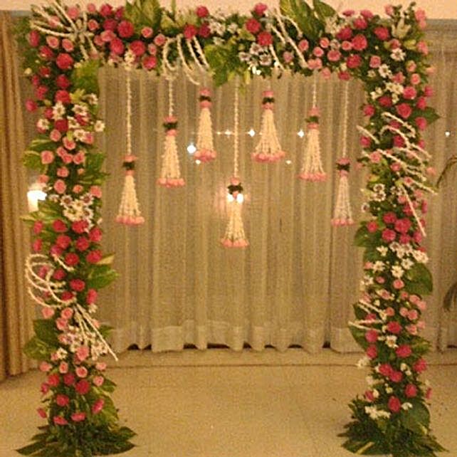 Buy/Send Floral Gateway Hanging Decoration Online- FNP