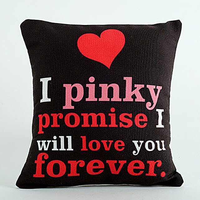 Buy/Send Pinky Promise Cushion Online- FNP