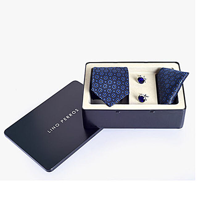 lino perros tie and cufflinks