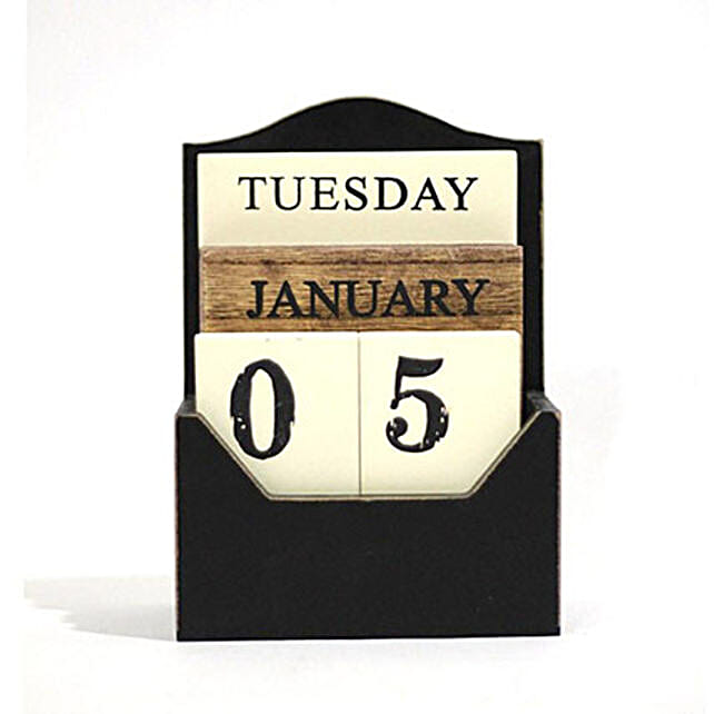Buy/Send Wooden Calendar Holder Online- FNP