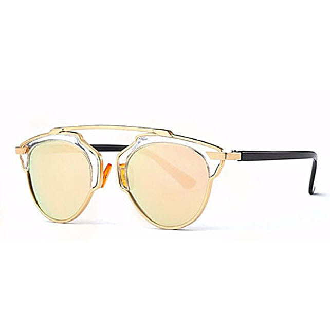 rose gold vintage sunglasses