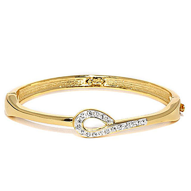 Buy/Send Estelle Gold Plated Stunning Bracelet Online- FNP