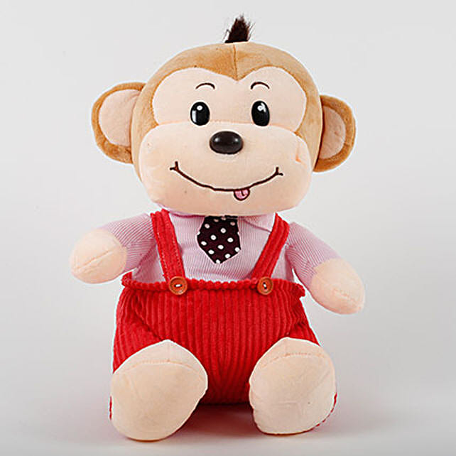 Buy/Send Adorable Monkey Soft Toy Online FNP
