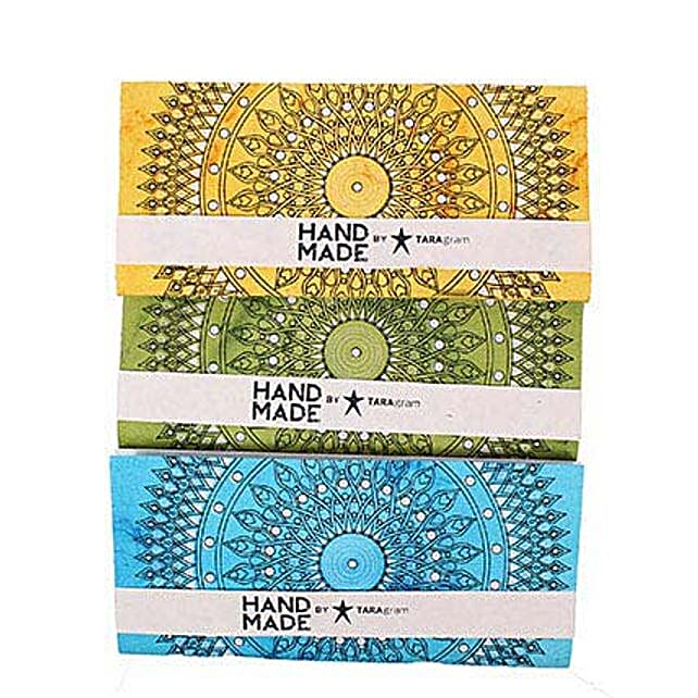Buy/Send TARAgram Rectangle Chakra Diary Set Online FNP