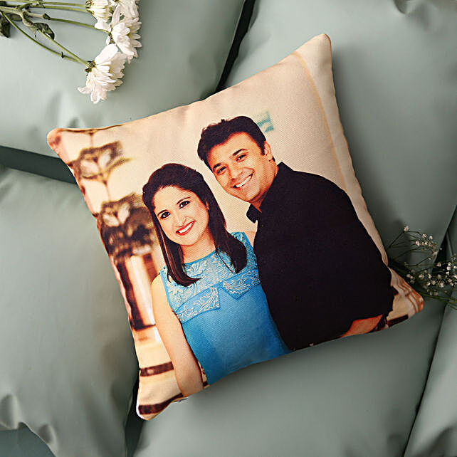 Personalised Printed Photo Pillow Case Custom Print Cover Birthday Gift Two Side