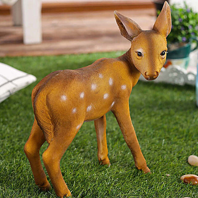 Buy/Send Standing Deer Garden Decor Animal Online FNP