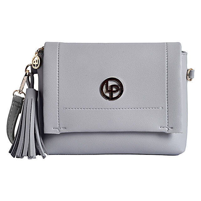 lino perros grey handbag