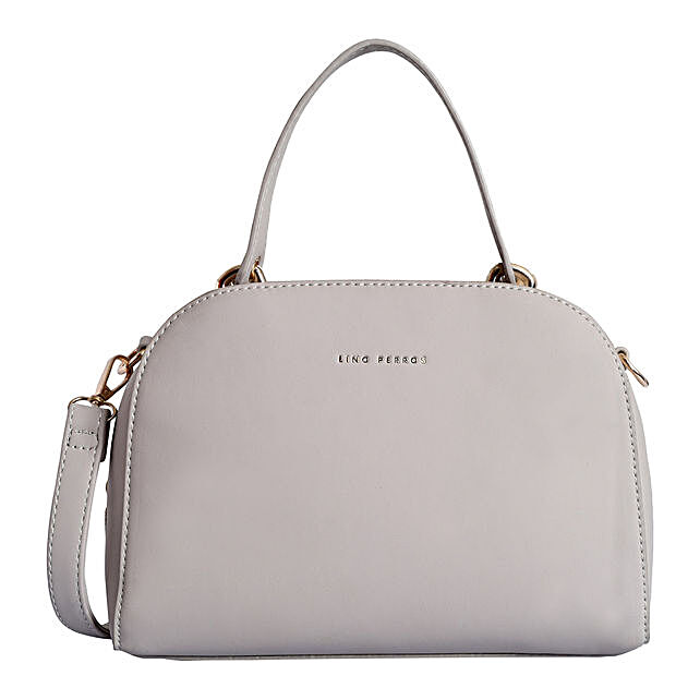 lino perros grey handbag