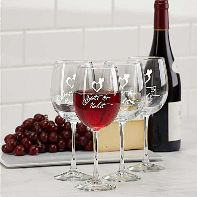 wine glasses