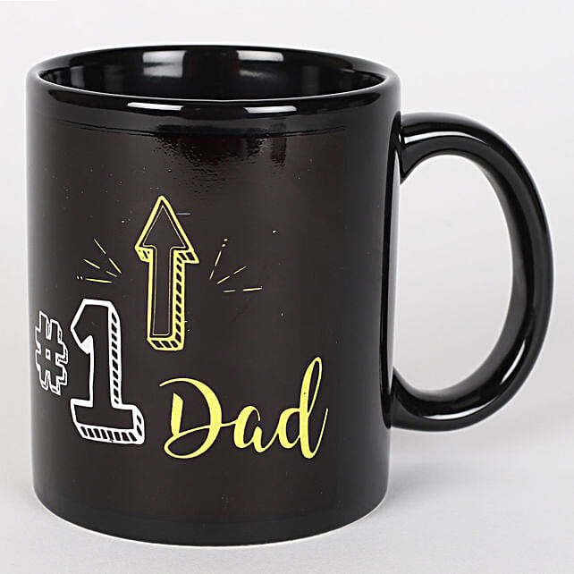 number 1 dad mug