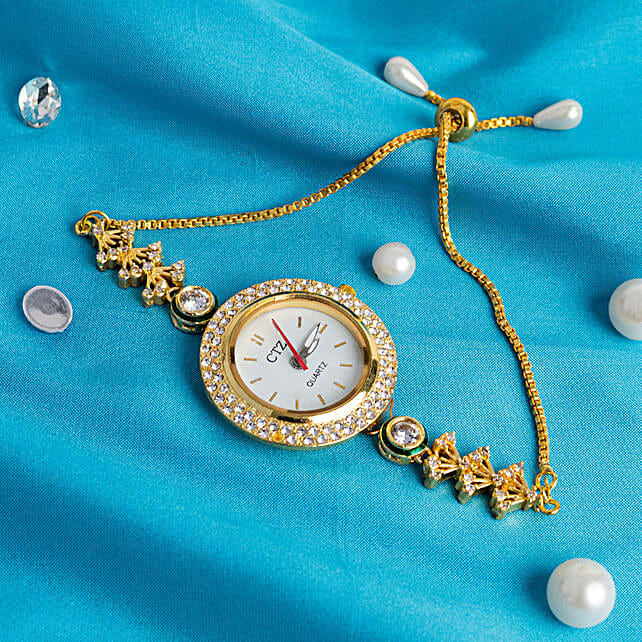 Buy/Send Graceful Gold Plated Watch Online FNP