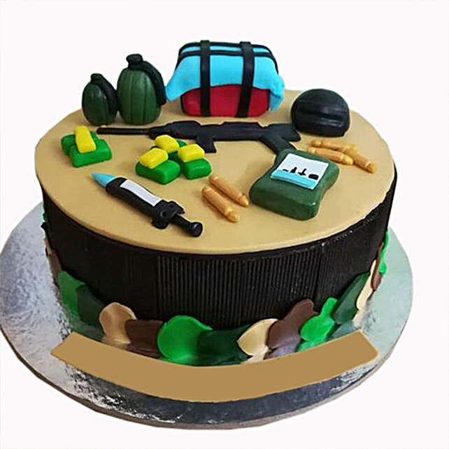 Online Pubg Cake, PUBG Cake near me | Yummy cake