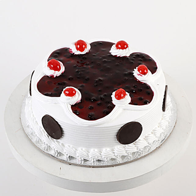 Blueberry Cream Cake Half Kg Gift Online Creamy Blueberry