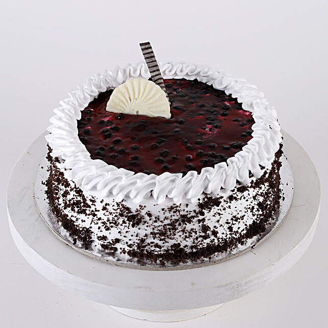 Blueberry Drizzle Cake Half Kg Gift Online Blueberry Cake Ferns