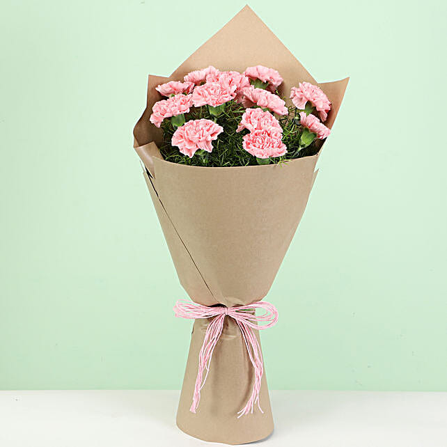 baby pink flower bouquet