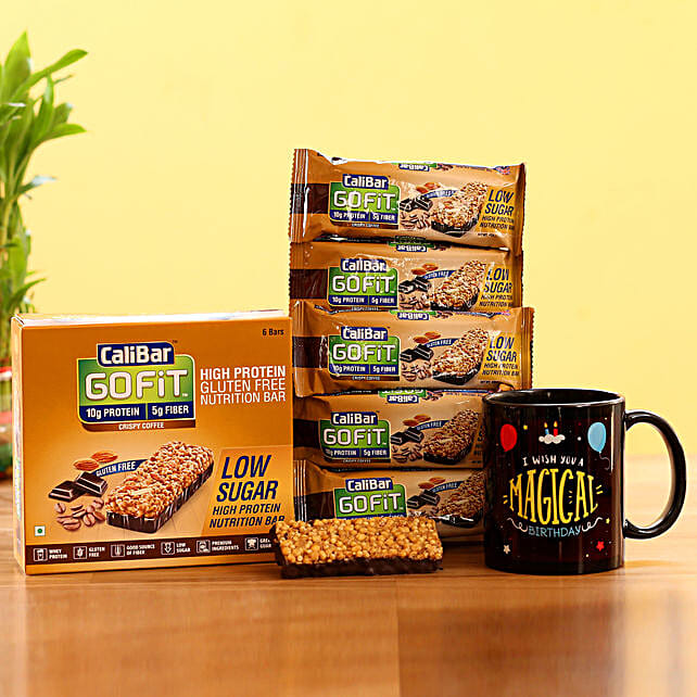 Buy/Send Nutritious Low Sugar Protein Bars Crispy Coffee Online FNP