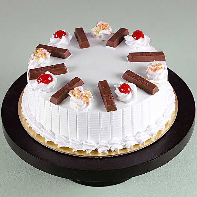 Buy Send Kitkat Vanilla Cake Half Kg Eggless Online Ferns N Petals