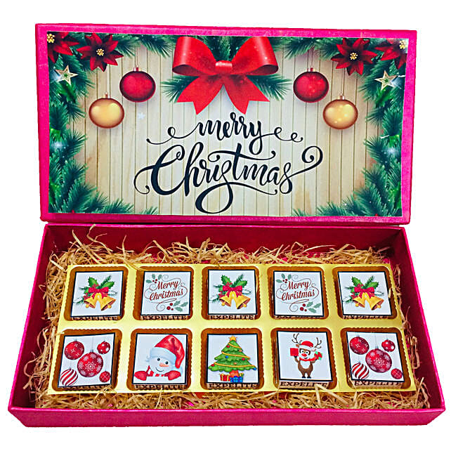 Buy Send Christmas Chocolate Box Online Fnp