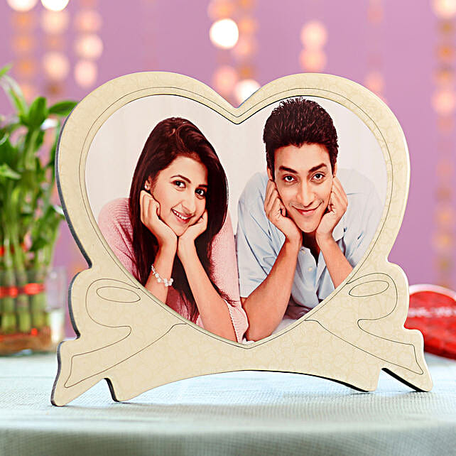 Buy/Send Heart Shaped Photo Frame Online FNP