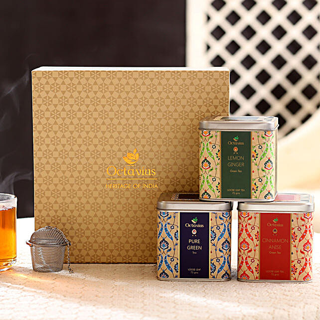 Buy/Send Wellness Green Tea Hamper Online FNP