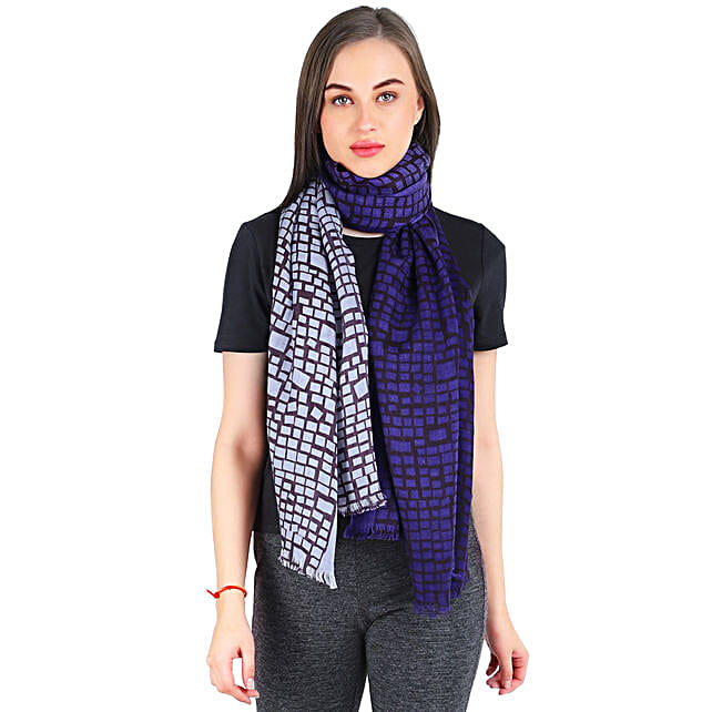 Personalised wool scarf Clearance