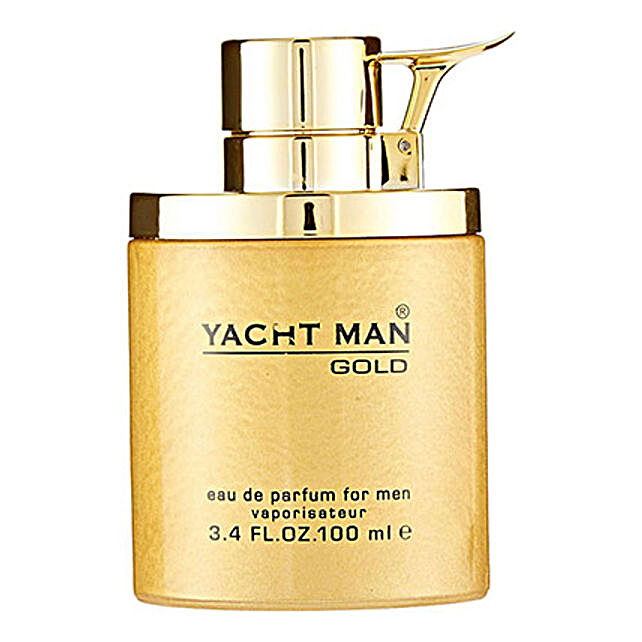 yacht man gold