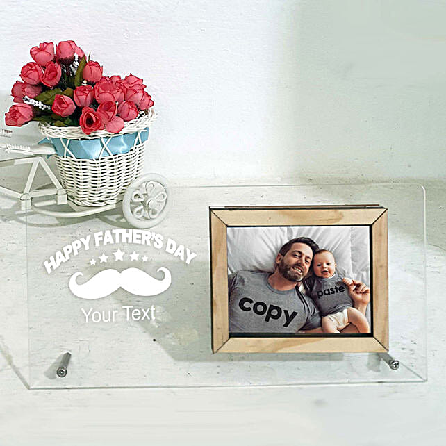 Buy/Send Personalised Photo Frame For Fathers Day Online FNP