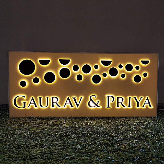 Personalised Name Plates Buy Send Customised Name Plates Online In India Ferns N Petals