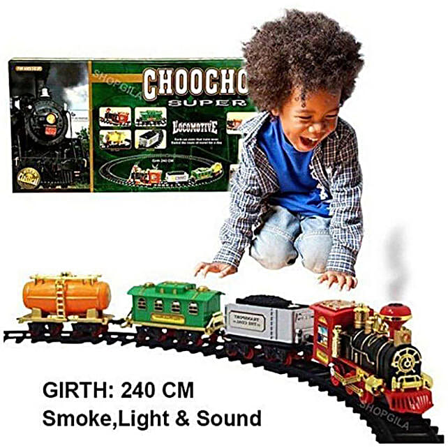 smoke train toy