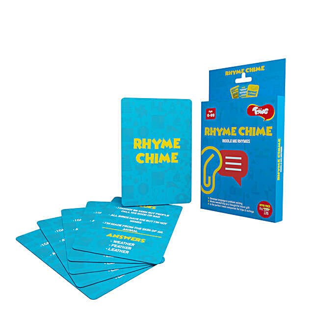 Buy/Send Toiing Rhyme Chime Educational Card Game Based On Vocabulary