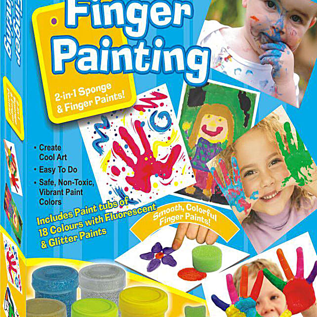 Buy Send Finger Painting Kit Online- Fnp