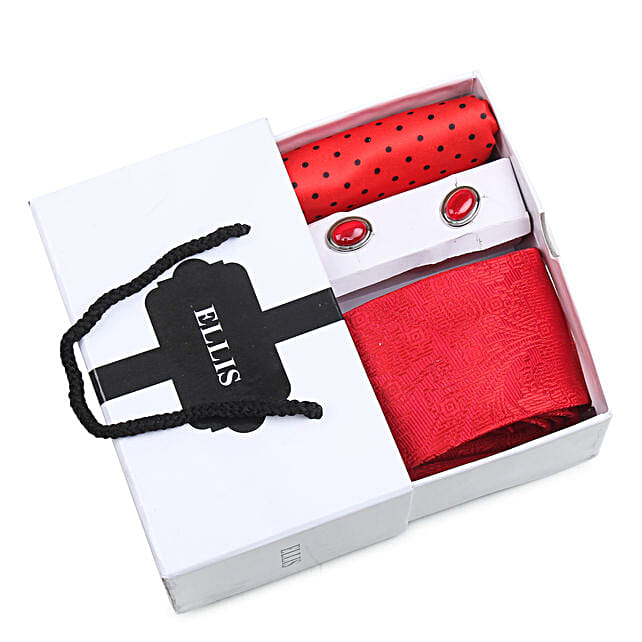 Buy/Send Designer Red Accessory Gift Set Online FNP