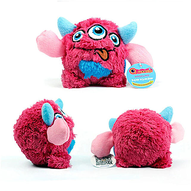 Buy/Send Bouncing Aliens Dog Toy Pink Online- FNP