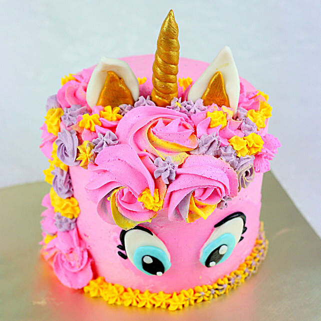 Buy Send Pink Unicorn Chocolate Cake 1 Kg Online Ferns N Petals