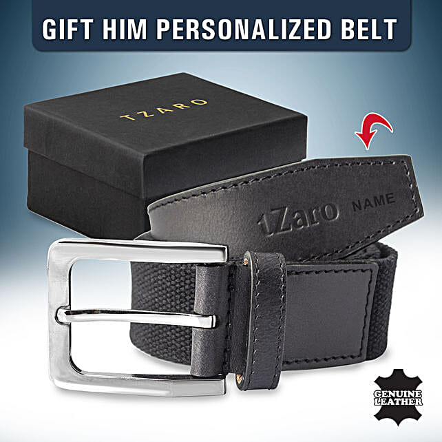 personalised belt