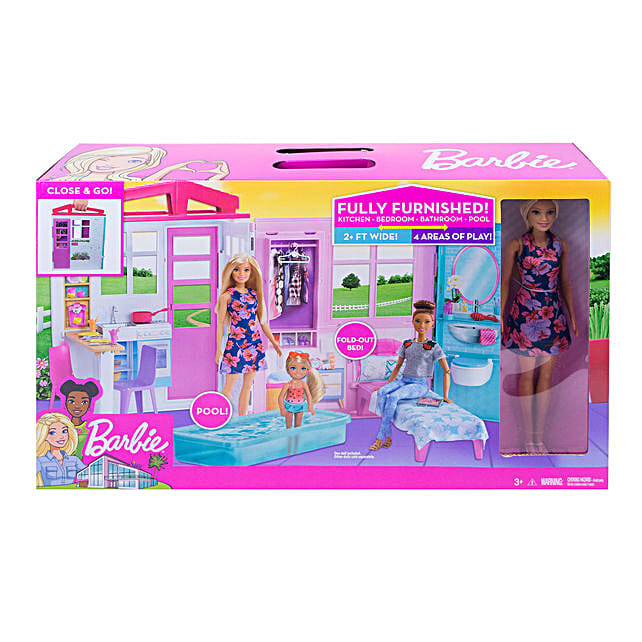 barbie complete house