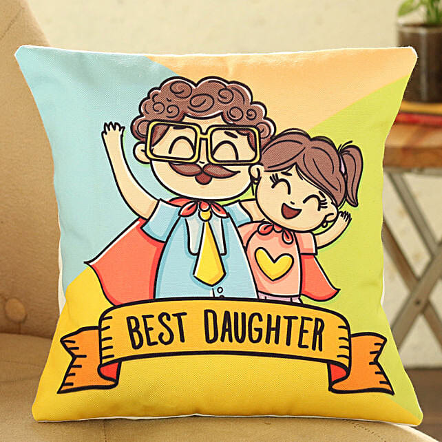 SMALL SQUARE CUSHION DAUGHTER'S DESTINY