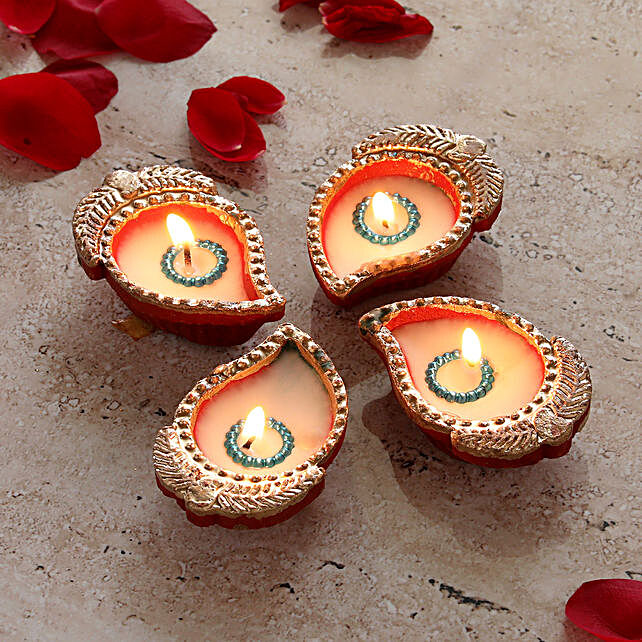 festive diyas