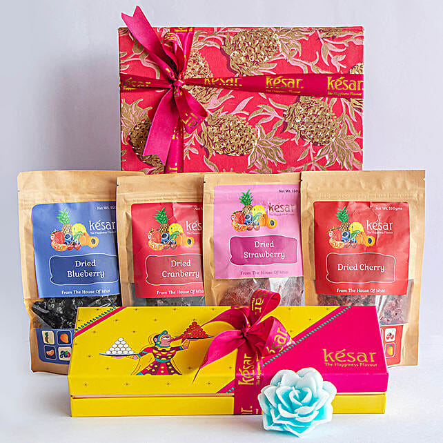 Buy/Send Dry Fruit Delight Gift Hamper By Kesar Online FNP