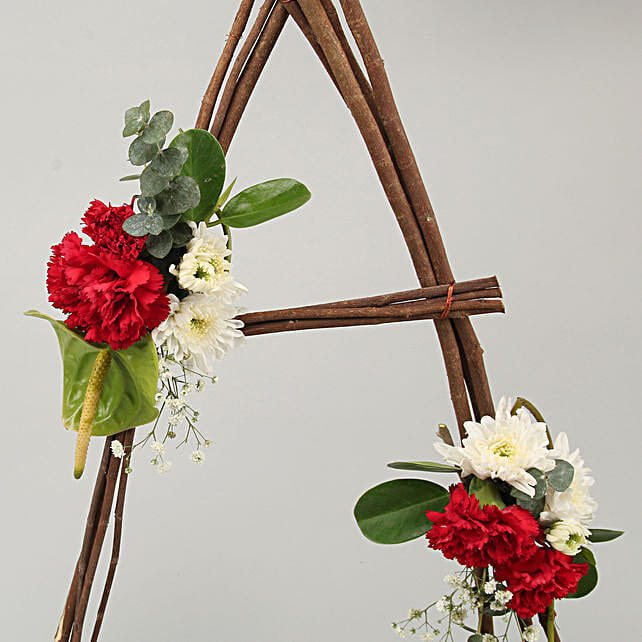 Buy/Send Flowers & Dry Stick Arrangement Online Ferns N Petals