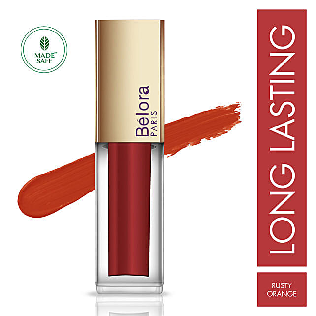 belora rusty orange lipstick