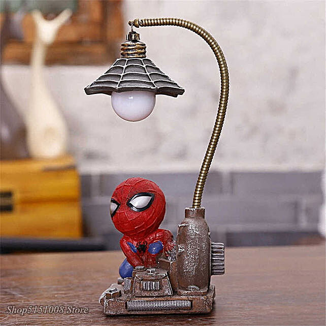 Led Decorative Night Light Lamp, Spider Man Light Fixture