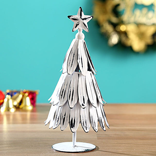 Buy/Send Snow White Christmas Tree Online- FNP