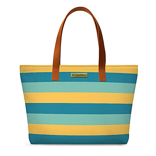 Buy/Send DailyObjects Tropical Lines Fatty Tote Bag Online- FNP