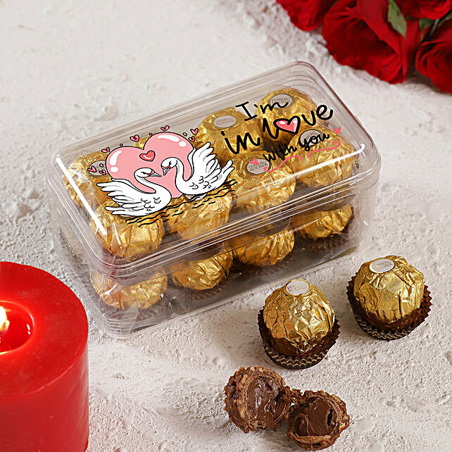 Buy/Send I'M In Love With You Ferrero Rocher Box Online- FNP