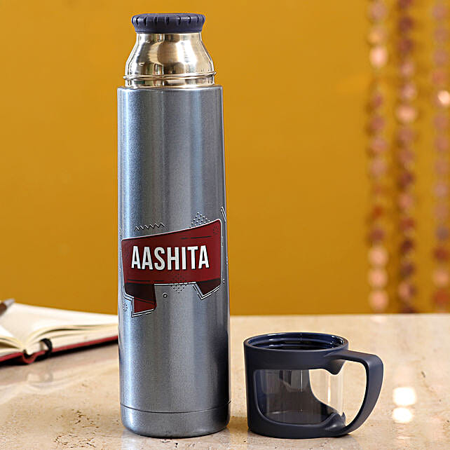 Buy/Send Personalised Travel Flask Online FNP