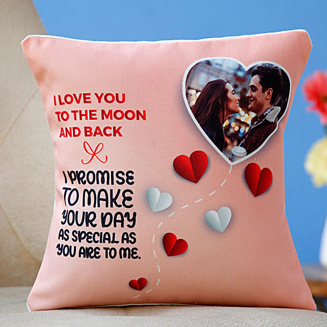 Buy/Send Personalised Gift Of Love Cushion Online FNP