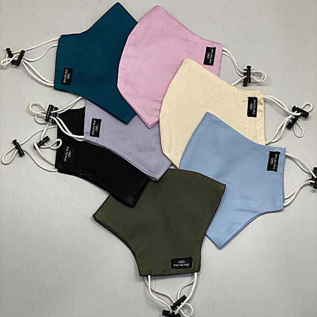 Buy/Send Pack Of 7 Reusable Masks Online FNP