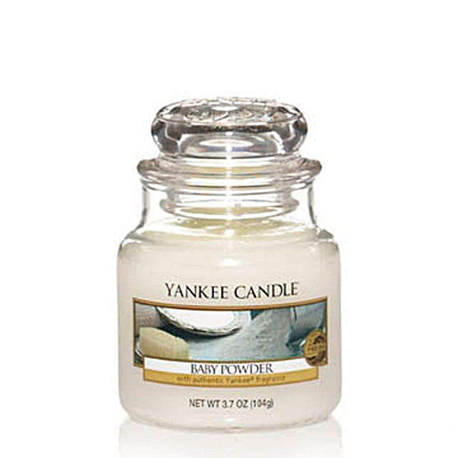 Buy/Send Yankee Candle Small Jar Baby Powder Scented Candles Online FNP