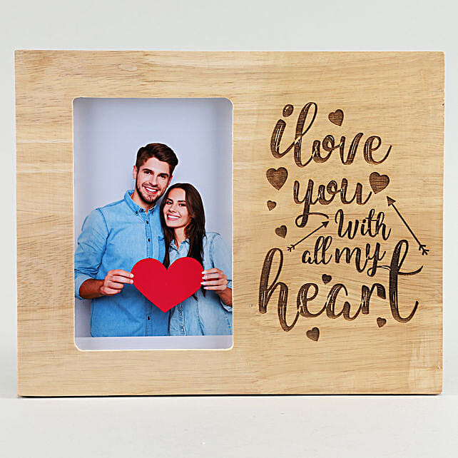 Buy/Send Personalised Photo Love Quote Picture Frame Online Ferns N Petals
